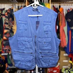 Blue Utility Vest